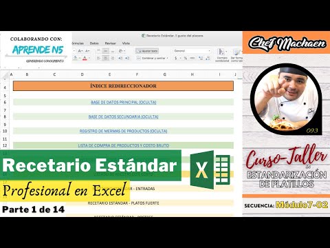 Plantillas de recetas en Excel gratis: Organiza tus comidas fácilmente